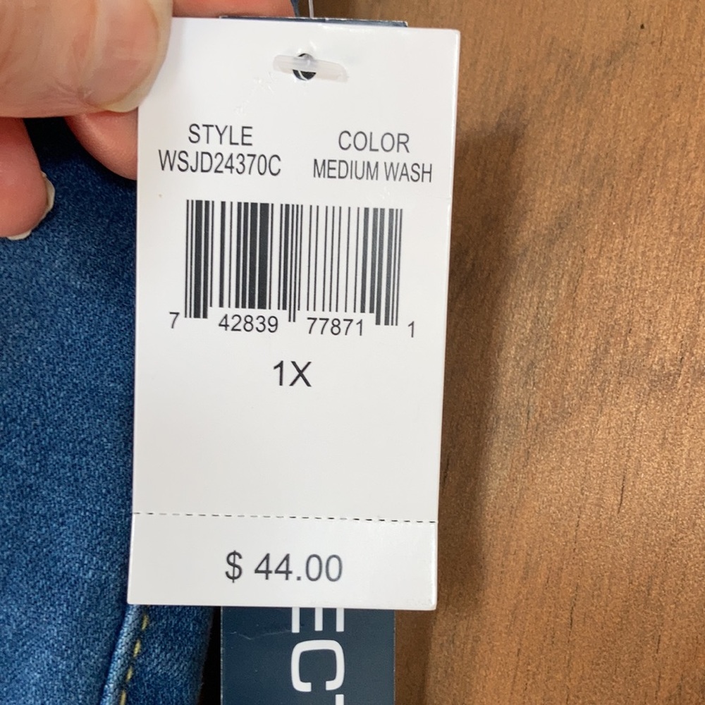 Architect pull on medium wash jean with stretch 1X - Picture 12 of 17